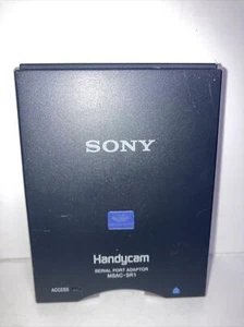 SONY Handycam Serial Port Adaptor MSAC-SR1 Memory Stick Card No Power Chord - Picture 1 of 4