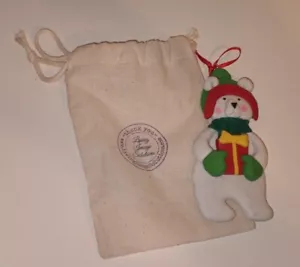 Holiday Living Image Solutions NEW Ornament Ceramic Polar Bear - Picture 1 of 1