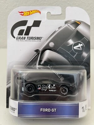 HOT WHEELS 2018 RETRO ENTERTAINMENT GRAN TURISMO FORD GT - Image 1 of 4