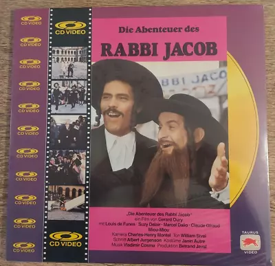 LaserDisc DIE ABENTEUER DES RABBI JAKOB - Louis de Funes, Miou Miou - Bild 1 von 2