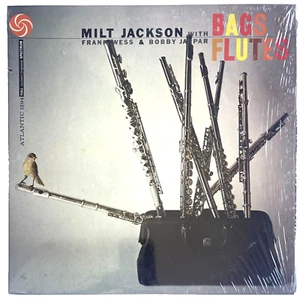 MILT JACKSON "BAGS & FLUTES" ATLANTIC RECORDS VINYL JAZZ LP + SHRINK CUT OUT VG+ - Picture 1 of 2