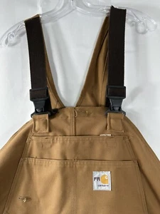 Carhartt Flame Resistant FR Duck Bib Overall Stepp gefüttert BRN Gr. 50x30 NEU - Bild 1 von 9