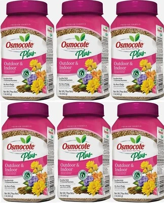 Alimento vegetal inteligente de liberación interior/salida Osmocote Plus 2345212 1 lb 15-9-12 - Paquete de 6 Foto 1 de 4