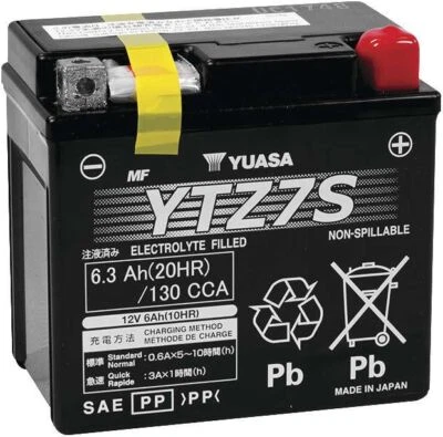 Batería Yuasa GRT/YTZ para Husqvarna TE 250 2002-2011 YUAM727ZS Foto 1 de 3