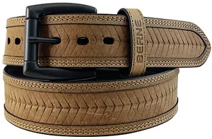 Berne Belt Mens Workwear 1 1/2" Tan 7542500 Genuine Leather - Picture 1 of 1