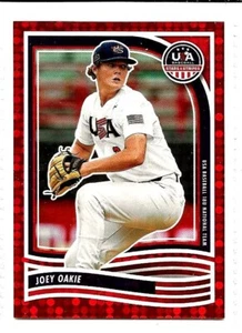 2024 Panini Estados Unidos Estrellas y Rayas Joey Oakie #30 Sn 143/199 - Imagen 1 de 2
