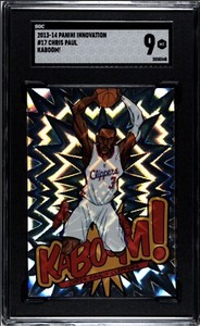 2013-14 Panini Innovation CHRIS PAUL Kaboom #17 SGC 9 Case Hit! SSP