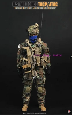 Figura de acción Soldier Story 1/6 U.S. Air Force Tacp/Jtac en stock coleccionables Foto 1 de 4