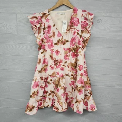 Mini Vestido Floral Abercrombie & Fitch Mujer Talla Pequeña Nuevo con Etiquetas Foto 1 de 4