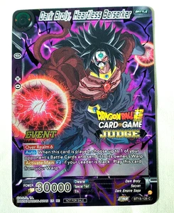 Dark Broly, Heartless Berserker (Judge Pack Vol.14) (Event) - TPR - MINT - Picture 1 of 2