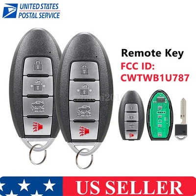 2 para Infiniti Q70 2014 2015 2016 2017 2018 2019 mando a distancia llavero 433 MHz Foto 1 de 4