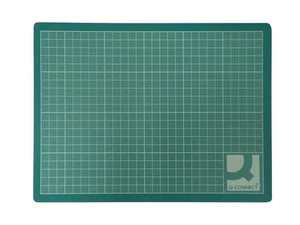 Q-Connect A3 grün Schneidematte - rutschfeste, robuste Oberfläche - Bild 1 von 3