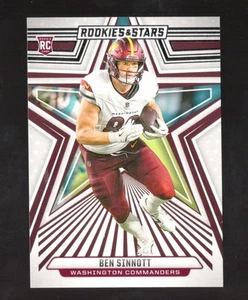 2024 Rookies and Stars #106 Ben Sinnott Rookie Card - Commanders - Bild 1 von 2