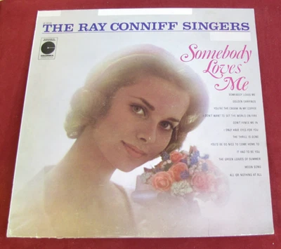 The Ray Conniff Singers/ Somebody Loves Me, LE-10128 ( LP NM, Sleeve VG+, Stereo - Image 1 of 4