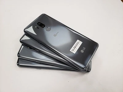 Lot Of 4 LG G7 ThinQ G710 64GB Silver Sprint Unlocked *READ* - Image 1 of 4