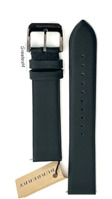 Brand New Burberry Replacement Strap for BU10003 Black Strap with Buckle 20 mm - Image 1 of 3
