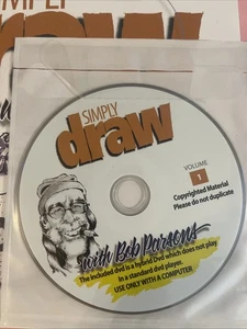 Simply Draw With Bob Parsons Revised DVD Edition & binder book homeschool ART - Picture 1 of 5