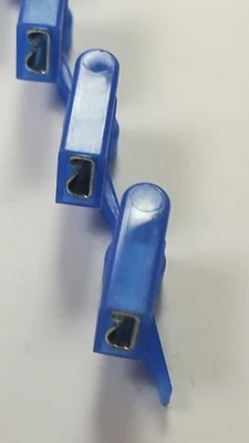 NEW 1.5 K RL PAND. DNFR14250FIB-KD 0.250" Q C F 14-16 AWG Crimp Con RA FULL INSU - Image 1 of 4