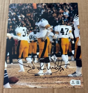 DWIGHT WHIITE SIGNED PITTSBURGH STEELERS 8X10 PHOTO BECKETT COA HAND SIGNED - Picture 1 of 1