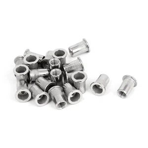 #8-32 Rivet Nuts - 50 Pcs Stainless Steel SAE UNC 8-32,  - Picture 1 of 7