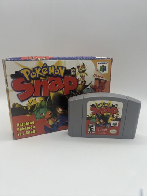 Pokémon Snap, Nintendo 64, Jogos