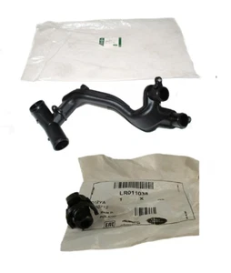 LAND ROVER WATER PUMP OUTLET 5.0L V8 LR4 RANGE SPORT RANGE LR018275 LR011038 OEM - Picture 1 of 1