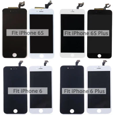 For iPhone  7 8 Plus X XR XS 11 12 Replacement Screen LCD Digitizer Assembly LOT - Image 1 of 4