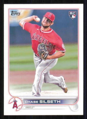 2022 Topps Update #US192 Chase Silseth RC - Image 1 of 2