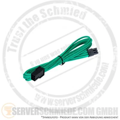 GPU PCIe 45cm 6-Pin Power Kabel cable 1x 6-Pin female -- 1x 6-Pin male Grafik Gr - Image 1 of 3