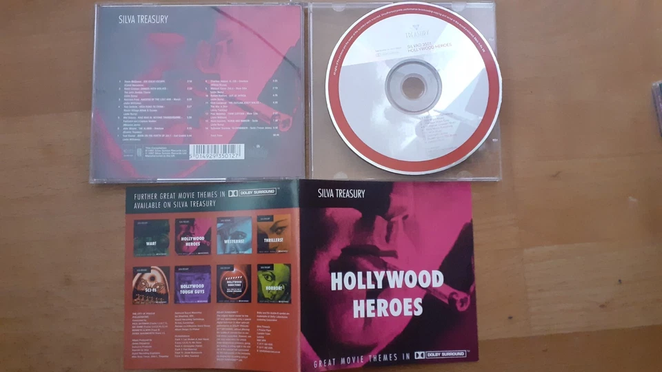 CD THE CITY OF PRAGUE PHILHARMONIC Hollywood Heroes SILVA TREASURY 1997 Tiomkin - Bild 1 von 1