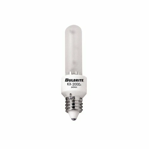 Bulbrite KX60FR/MC 60W KX-2000 Krypton/Xenon T3 Frost Bulb, Mini-Candelabra Base - Image 1 of 1