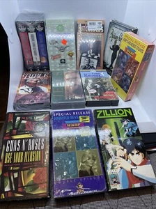13 Vintage VHS: Zillion Space NASA WKRP Jesus Heston Bible Hitchcock - Picture 1 of 5