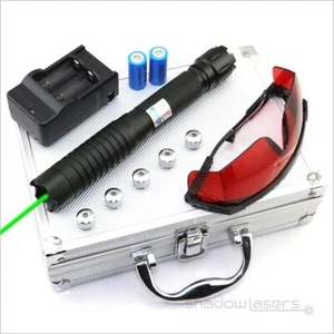 THOR M II-1000 Adjustable Focus 520nm Green Laser Pointer Visible Beam Light - Picture 1 of 13