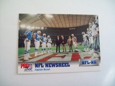 NFL NEWSREEL # 697 JAPAN BOWL 1992 NFL PRO SET DALLAS COWBOYS HOUSTON OILERS
