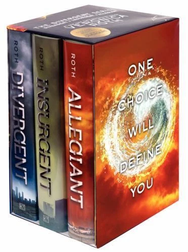 Divergent Series 3-Book Box Set : Divergent, Insurgent, Allegiant by Veronica Roth (2013, Hardcover)