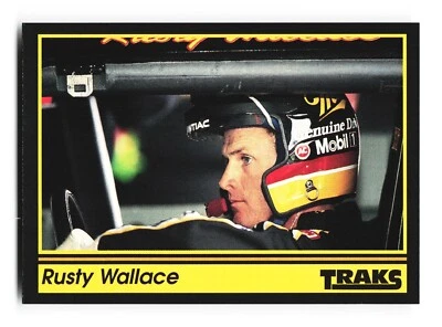 1991 Traks #179 Rusty Wallace NM 3747 - Image 1 of 2