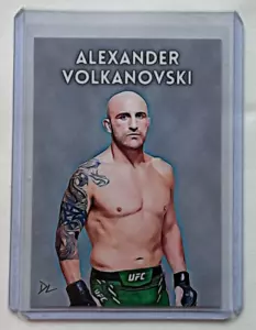 Alexander Volkanovski Limited Artist Signed "UFC Champion" Trading Card 1/10 - Picture 1 of 2