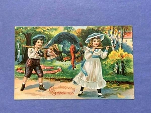 Geprägte Erntedank-Postkarten um 1900. . Sehr guter - sauberer - kostenloser Versand - Bild 1 von 2