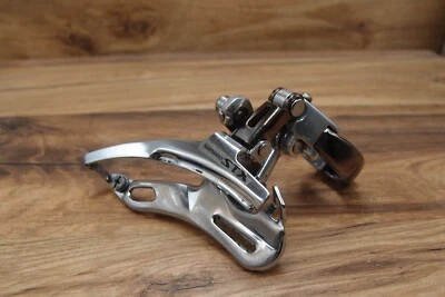 1993 front derailleur MTB Shimano STX FD-MC30 31.8 mm top pull VIA Japan - Image 1 of 4