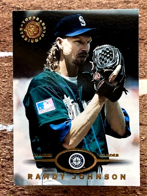 1995 Topps Stadium Club Randy Johnson #340 - Image 1 of 2