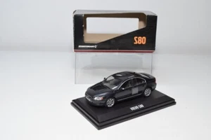 B22 1:43 MOTORART VOLVO S80 METALLIC BLACK MIB SEHR SELTEN!!! - Picture 1 of 18