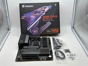 GIGABYTE B650 Aorus Elite AX AM5 AMD ATX Motherboard -FOR PARTS/READ- - Photo 1/10