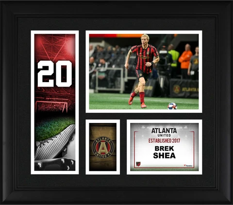 Brek Shea Atlanta United FC Framed 15" x 17" Player Collage Cover