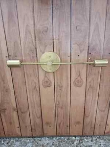 Wall Scone Mid century light brass lamp Sputnik light bathroom light Raw Brass - Picture 1 of 7