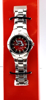 Dale Earnhardt Jr #8 Stainless Steel NASCAR Women's Watch 2006 needs new battery - Image 1 of 4