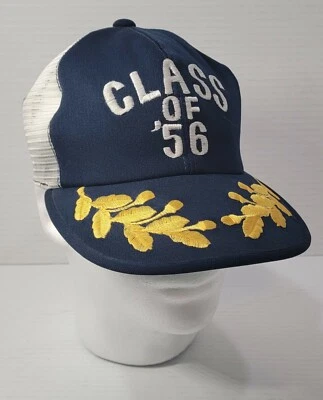 Vintage 1956 Snapback Trucker Hat  "CLASS OF '56" - Image 1 of 4