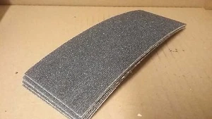 P80 Abrasive Mesh Strips   Pack (10)   70 x 198mm  Hook & Loop  Net Sandpaper - Picture 1 of 4