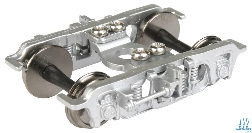 Walthers 920-2101 GSC 41-NDO CIB Outside Swing 4-Wheel PT w/36" Whls Silv (2) HO - Image 1 of 1