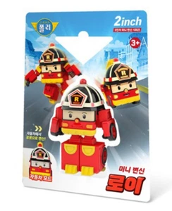 Robocar Poli : ROY 2" Robot Transformer Action Figure Brave Rescuer Animation - Picture 1 of 7