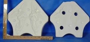 Angel Apps 2 in Mold Doc Holiday No 1553 Ceramic Mold  - Picture 1 of 3
